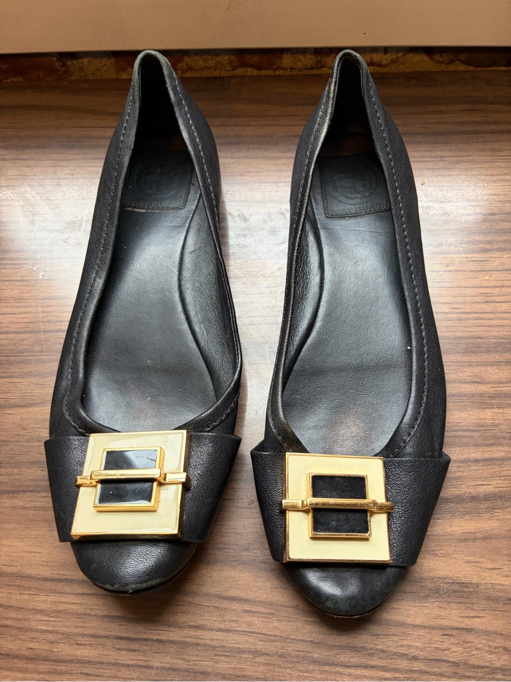 Tory Burch leather ballet flats